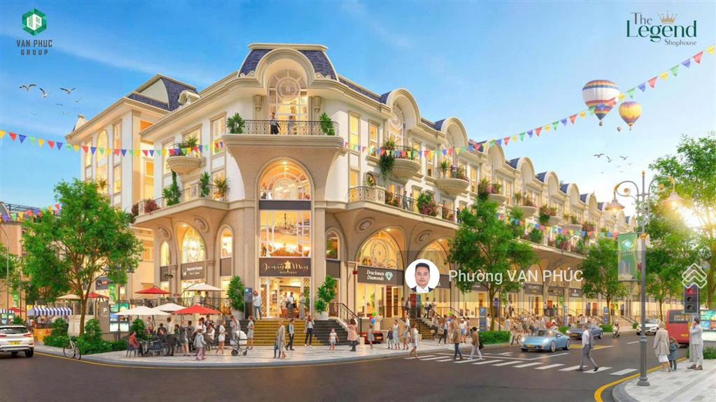 Giỏ hàng ưu đãi chiết khấu lớn từ cđt vạn phúc shophouse đường chính 10x20 56 tỷ góc 265m2 105 tỷ