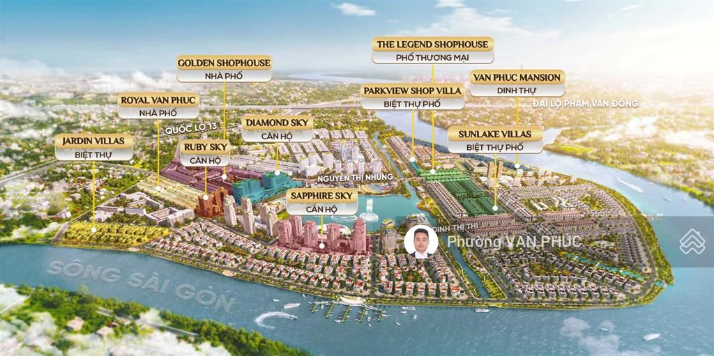 Giỏ hàng ưu đãi chiết khấu lớn từ cđt vạn phúc shophouse đường chính 10x20 56 tỷ góc 265m2 105 tỷ