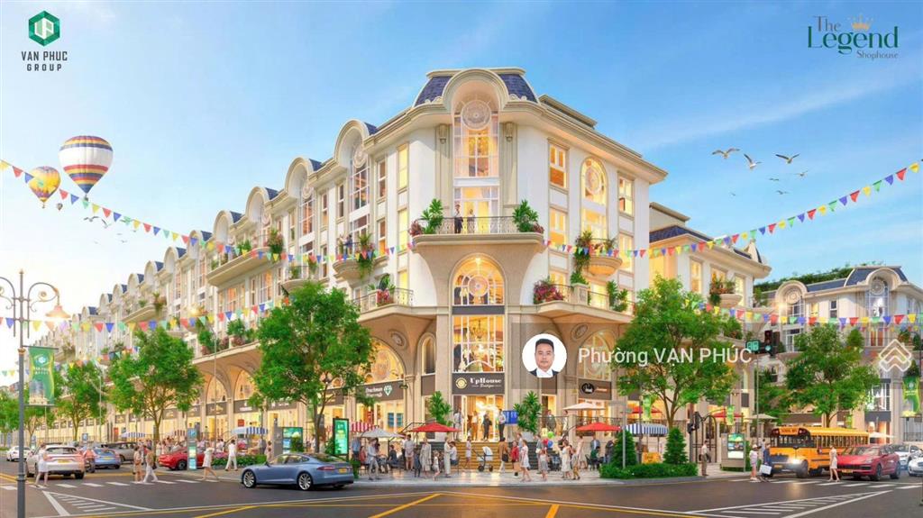 Giỏ hàng ưu đãi chiết khấu lớn từ cđt vạn phúc shophouse đường chính 10x20 56 tỷ góc 265m2 105 tỷ