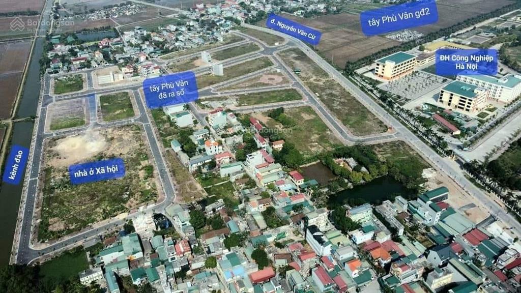 Bán đất có bìa đỏ kđt tây phù vân phủ lý, hà nam cạnh đhcn