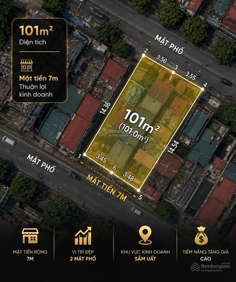 Cần bán gấp mặt phố đống đa giá tốt mt 7m quy mô 101m2, 8 nổi 1 hầm