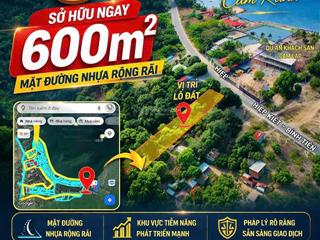 Chỉ 5 tỷ có ngay lô đất biển cam ranh