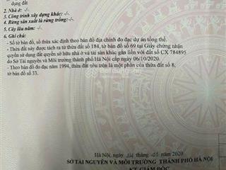 Cần bán gấp thửa đất thổ cư 40m2 khu vực vân trì, vân nội, đông anh, tp hà nội.