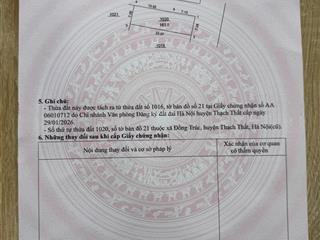 Tôi đang là chủ mảnh đất ở khu giãn dân quan giai đồng trúc muốn bán