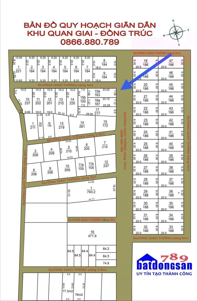 Tôi đang là chủ mảnh đất ở khu giãn dân quan giai đồng trúc muốn bán