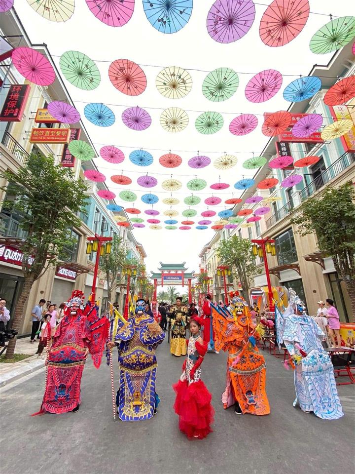 Phố trung hoa  vinhomes green city, 6tỷ vnd, 75m2 tặng xe vf3