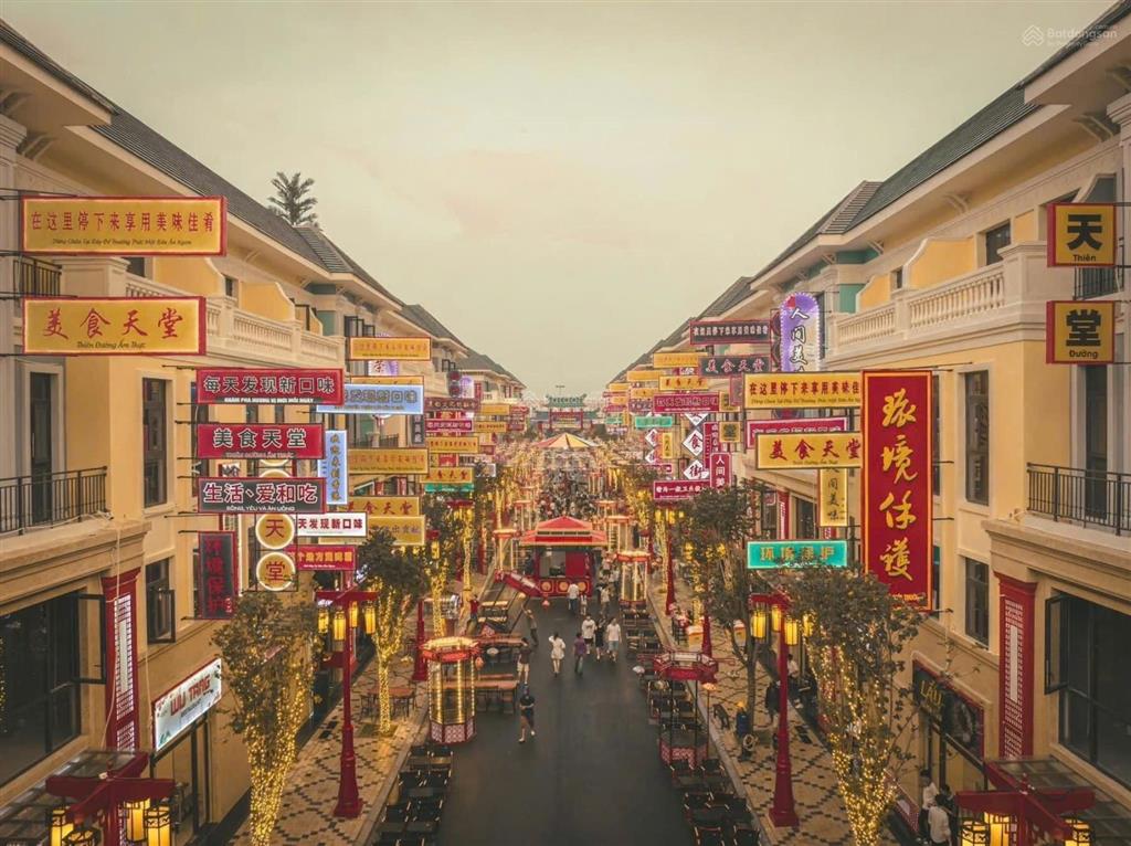 Phố trung hoa  vinhomes green city, 6tỷ vnd, 75m2 tặng xe vf3