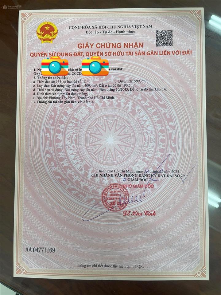 Bán đất mặt tiền dt748 tây nam bến cát 10x60m, 190 m2 thổ cư giá 3,7 tỷ