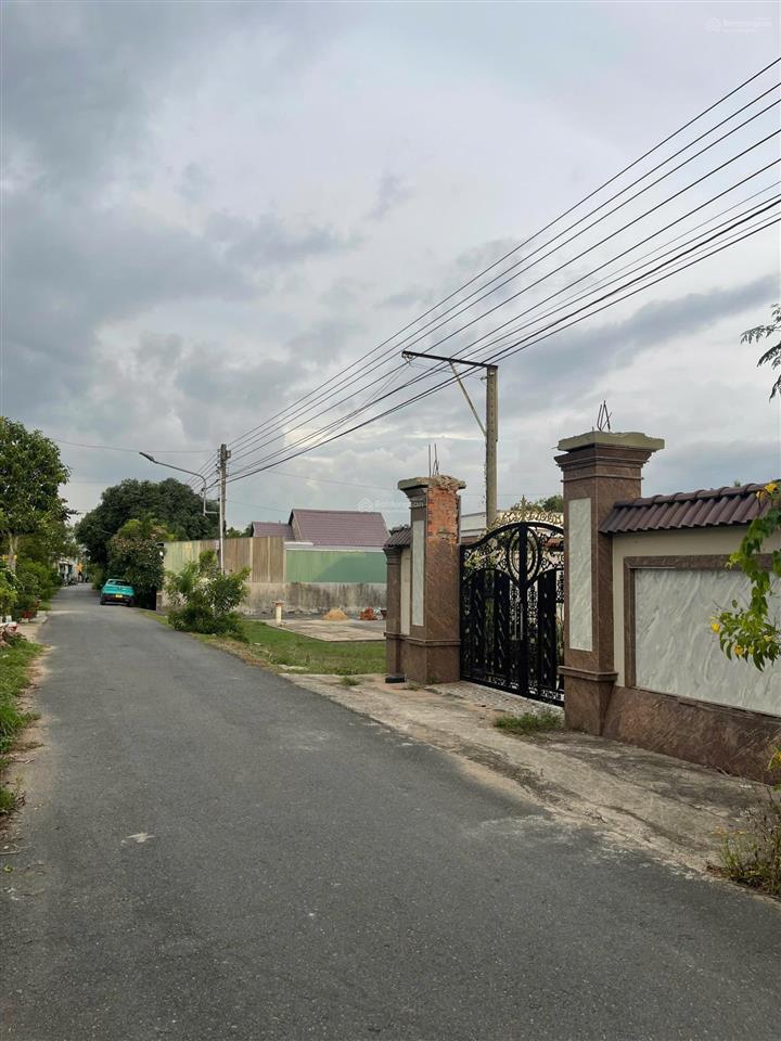 Bán đất phú an thành phố hồ chí minh gần ngã tư phú thứ 10x42m, 200m2 thổ cư giá 3tỷ400