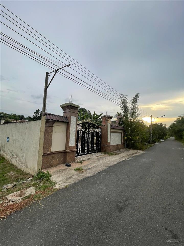 Bán đất phú an thành phố hồ chí minh gần ngã tư phú thứ 10x42m, 200m2 thổ cư giá 3tỷ400