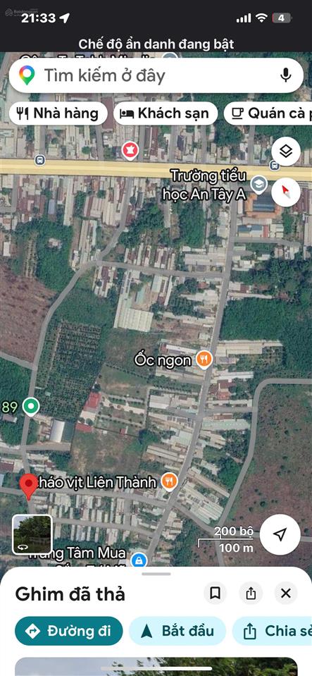 Bán đất đẹp tại xã an tây, thành phố bến cát, bình dương, 1,63 tỷ, 142 m2