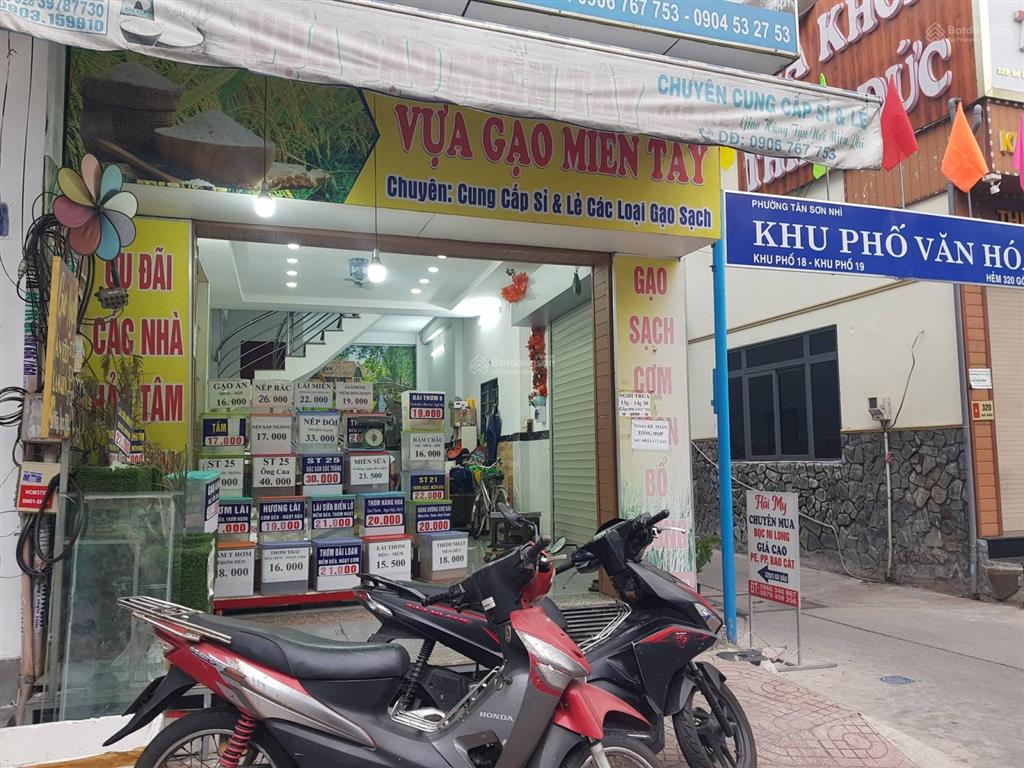 Bán nhà 2 mặt tiền 322 đường gò dầu đang kinh doanh  4 phút tới aeon mall tân phú