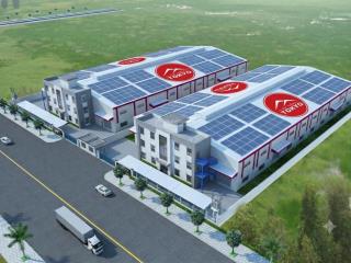 Cho thuê kho xưởng 5000m2, kcn nam thuận, mới 100%