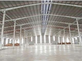 Cho thuê kho xưởng, kv 30.000m2, xưởng 15.000m2, giá 75k/m2(~3$)