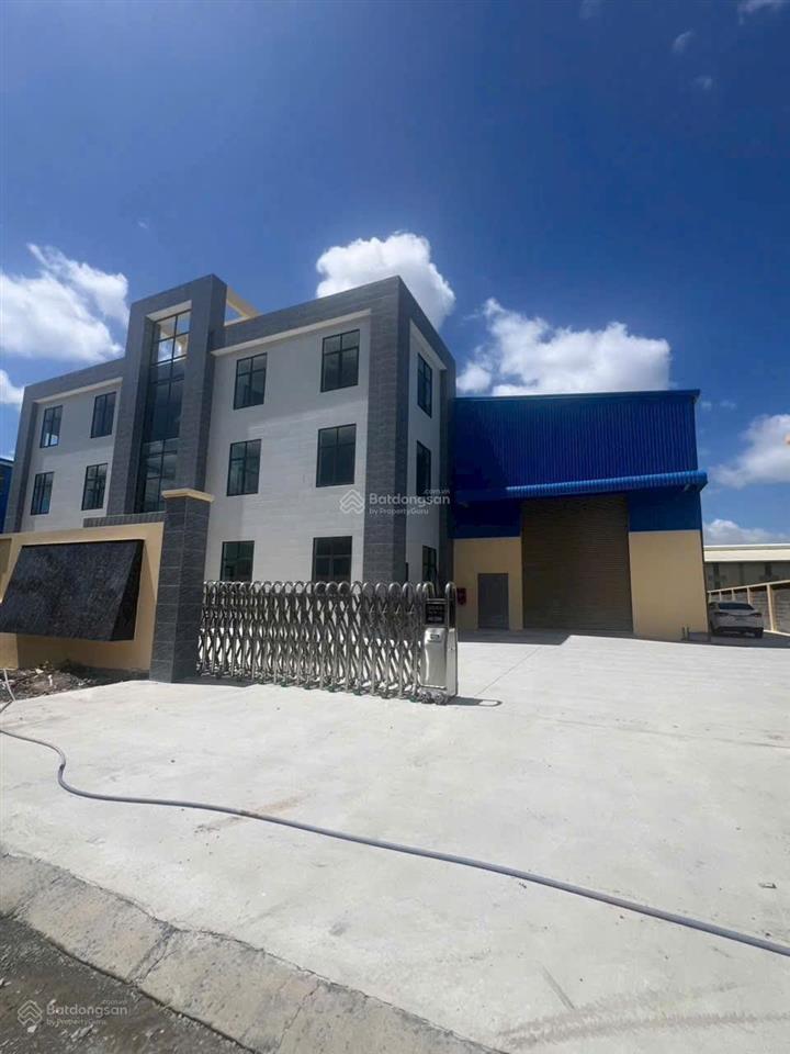 Cho thuê kho xưởng kv 5000m2  xưởng 3200m2  kcn hải sơn nam thuận  đức hòa