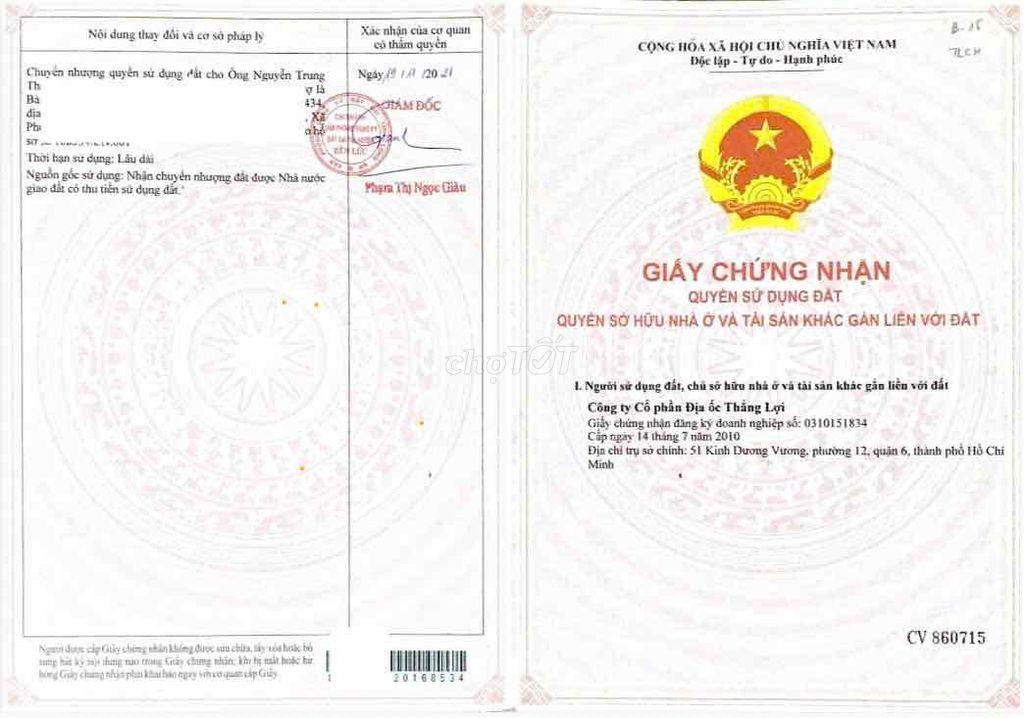 Bán đất gấp