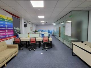Cho thuê văn phòng 90m2 đầy đủ nội thất giá 16tr tại him lam kênh tẻ