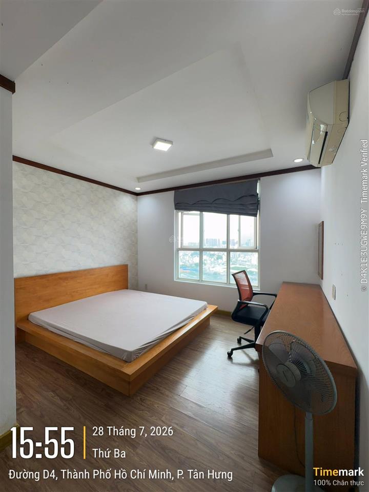 Cho thuê căn hộ hoàng anh thanh bình 3pn2wc giá 15tr/th