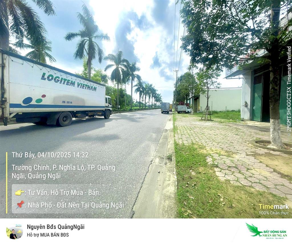 Bán đất mặt tiền trường chinh ngay trường iec 200m giá chỉ 5,5 tỷ