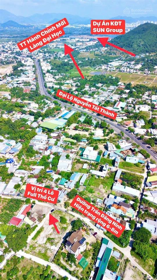 Bán lô đất thổ cư đường rộng 6m phường nam nha trang