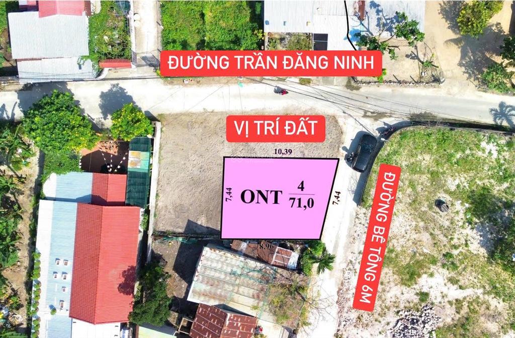 Đất thổ cư đường rộng 6m phước lộc  phường nam nha trang