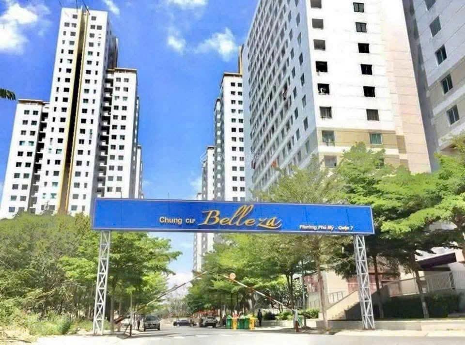 Cho thuê căn hộ 2pn có nt  cc belleza q7  dt 57m2  giá 8.5 triệu