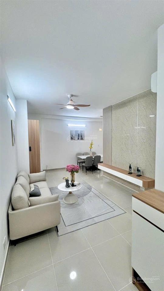 Cho thuê căn hộ 2pn  góc, nội thất mới  cc belleza q7  dt 88m2  giá 12 triệu/th