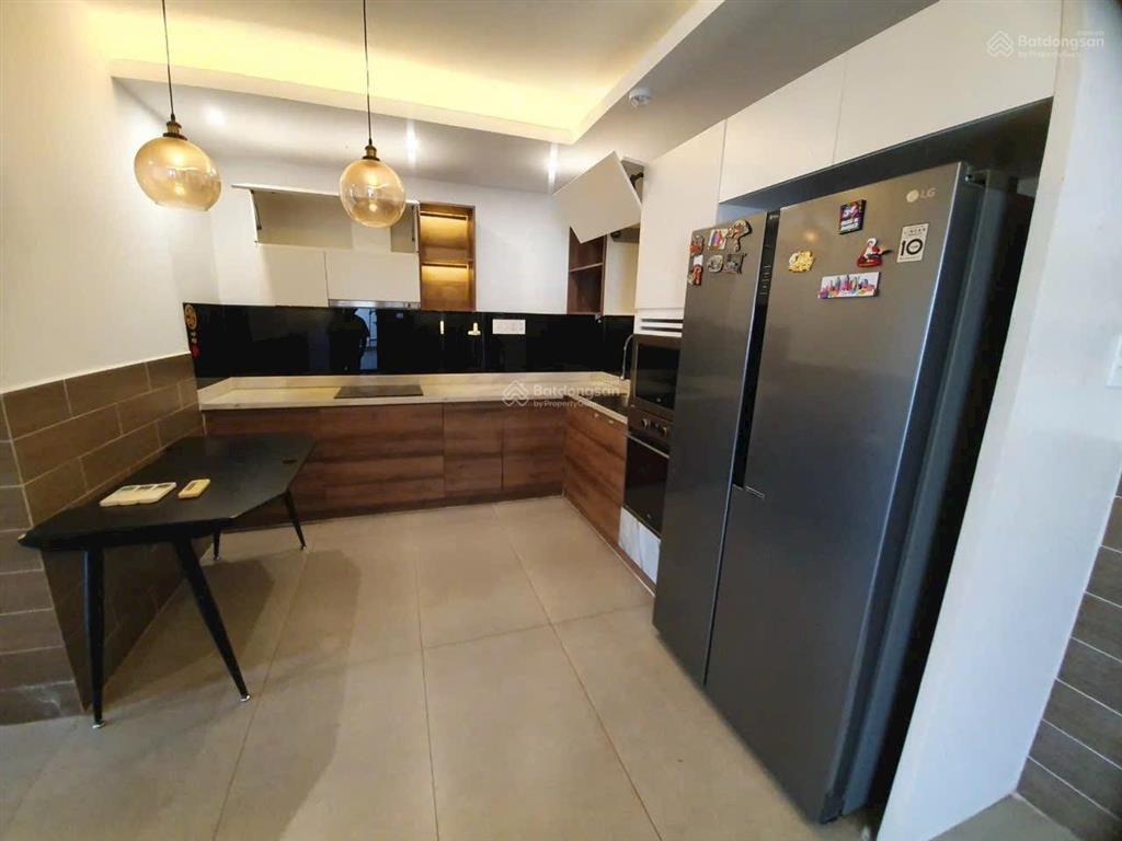 Cho thuê penthouse sân vườn cc belleza q7  dt 84m2 nhà decor full nt  3 pn  giá thuê 15tr