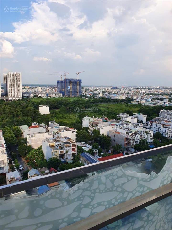 Cho thuê penthouse sân vườn cc belleza q7  dt 84m2 nhà decor full nt  3 pn  giá thuê 15tr