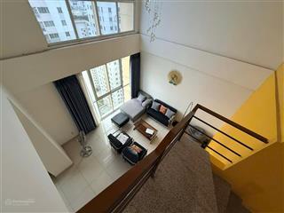 Cho thuê penthouses thông tầng cc bellezaq7  dt 185m2  fullnt  giá 15 triệu
