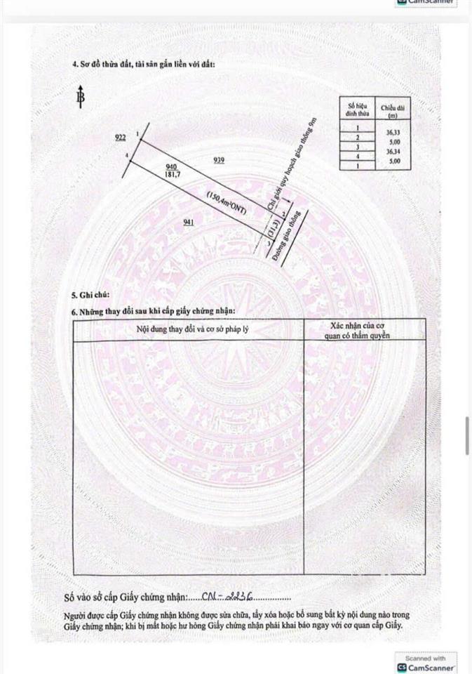 Đất nền mặt tiền đt 756, sát kcn tân quan, 520tr gần đường cao tốc đại nam hớn quản chỉ 1km