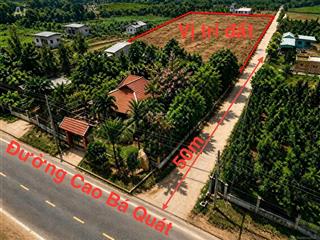 Bán đất đường cao bá quát,kcn minh hưng, chơn thành,giá 670 triệu, 270m2 có tc60, ngân hàng cho vay