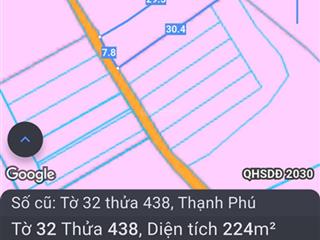 Bán gấp 10 phòng trọ và 1 lô đất tại xã thạnh phú cũ. tổng dt 224m2, vị trí đẹp, chính chủ