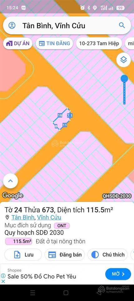 Bán gấp lô đất góc 2 mặt tiền kdc lavender phường tân triều. giá đầu tư