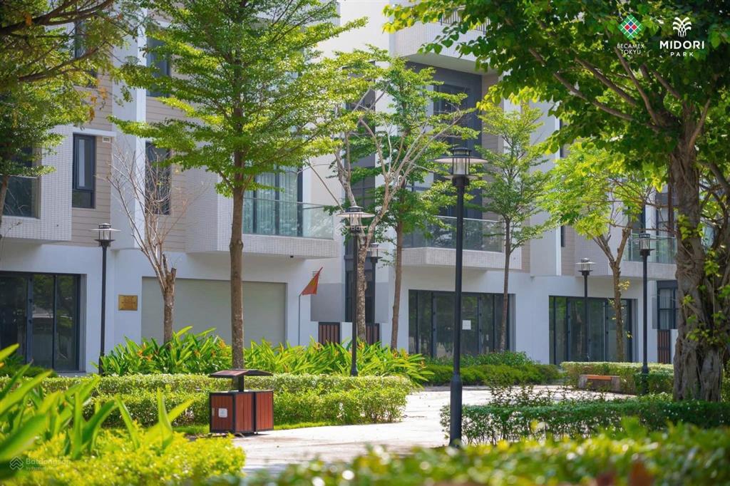 Thanh toán 20%2 tỷ chẵn, ngân hàng hỗ trợ 80% đã có thể sở hữu nhà phố liền kề midori park haruka