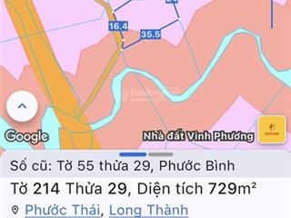 Bán đất view suối xã phước thái