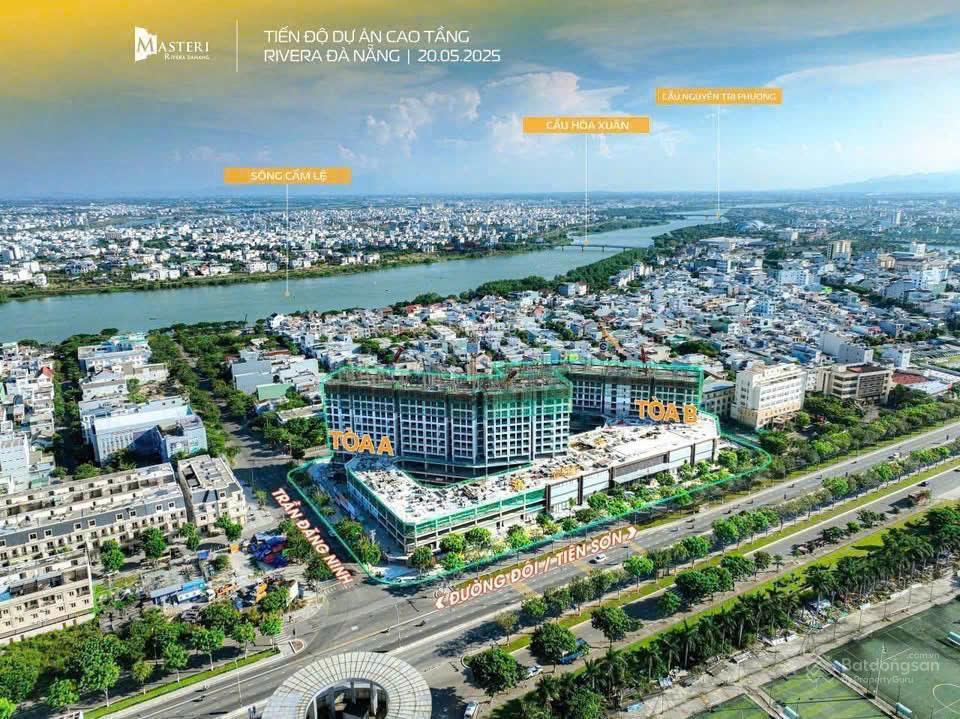 Căn dual key view sông tầng 15 dự án masterise đà nẵng, giá trực tiếp cđt, ck 15%,  0905 277 ***