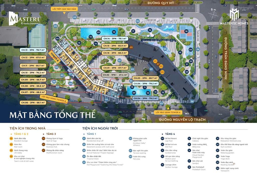 Căn dual key view sông tầng 15 dự án masterise đà nẵng, giá trực tiếp cđt, ck 15%,  0905 277 ***