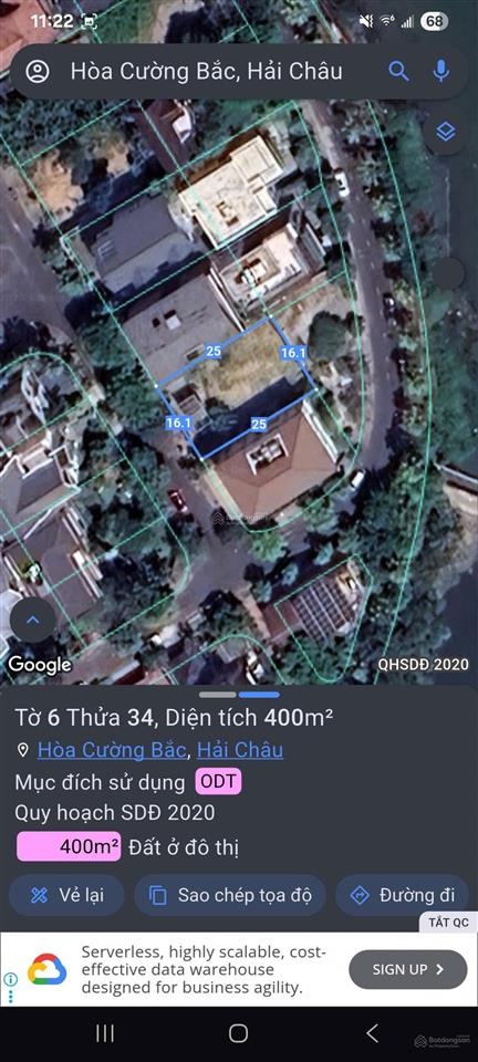 Bán đất biệt thự đường đảo xanh 5, đà nẵng 150tr/m2