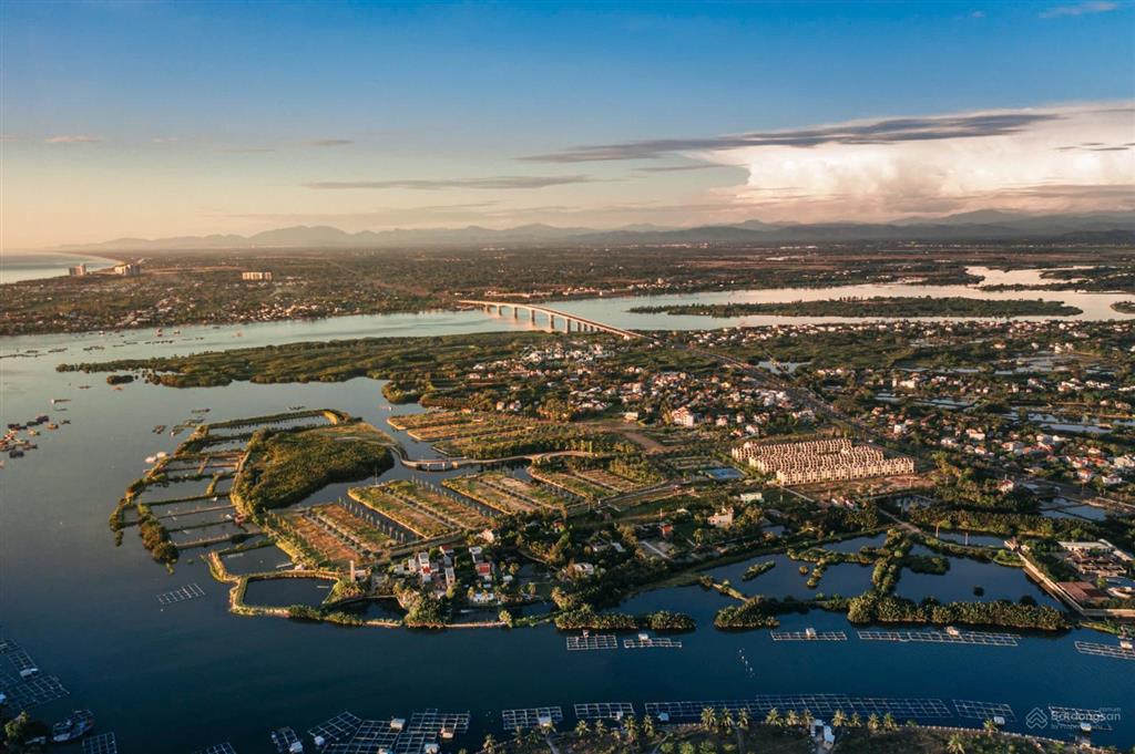 Casamia balanca, biệt thự view sông hội an ngay rừng dừa 7 mẫu, chỉ 19 tỷ/căn/260m2 đất, xây 3 tầng