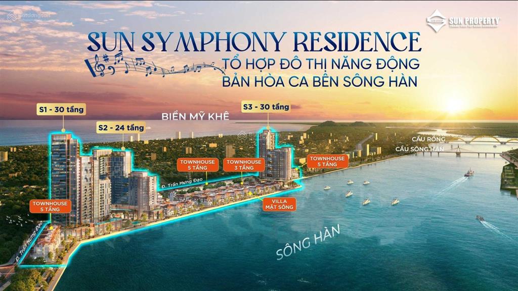 Mở bán penthouse sun symphony view trực diện sông hàn, đà nẵng với ưu đãi lớn từ cđt