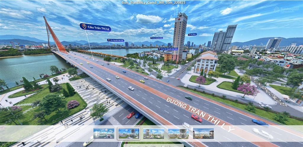 Căn hộ sun ponte trực diện sông hàn, căn góc 3br tầng 12 view trực diện sông chiết khấu đến 18%
