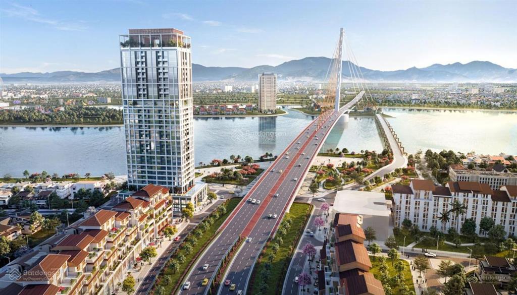 Căn hộ sun ponte trực diện sông hàn, căn góc 3br tầng 12 view trực diện sông chiết khấu đến 18%