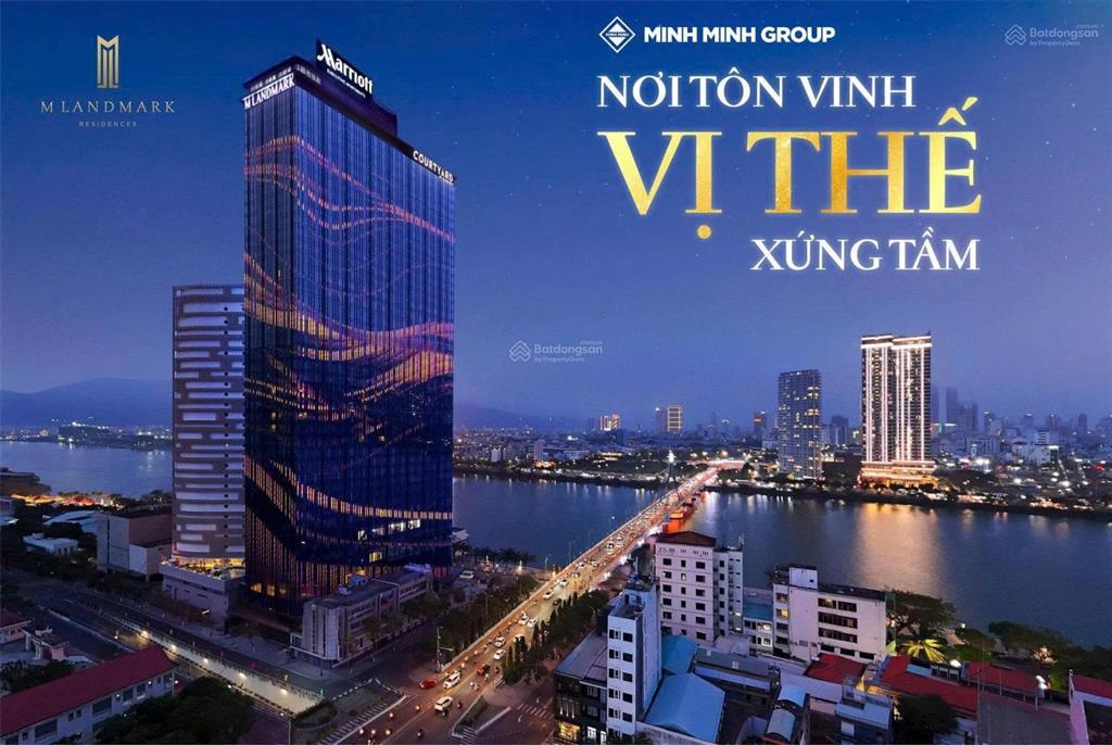 Căn hộ view trực diện sông hàn m landmark, tôn lên đẳng cấp giới thượng lưu tại đà nẵng