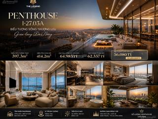 Căn penthouse view sông hàn, pháo hoa downtown siêu phẩm dự án the legend đà nẵng ngay cầu rồng