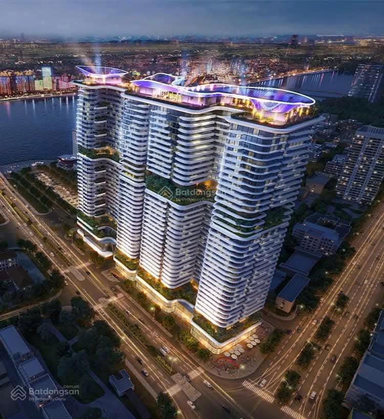 Căn penthouse view sông hàn, pháo hoa downtown siêu phẩm dự án the legend đà nẵng ngay cầu rồng