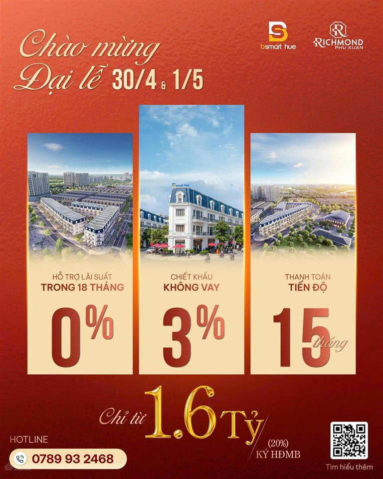 Chỉ với 1,6 tỷ giá 20% khđmb sỡ hữu 2 mặt tiền đối diện chợ cống mới