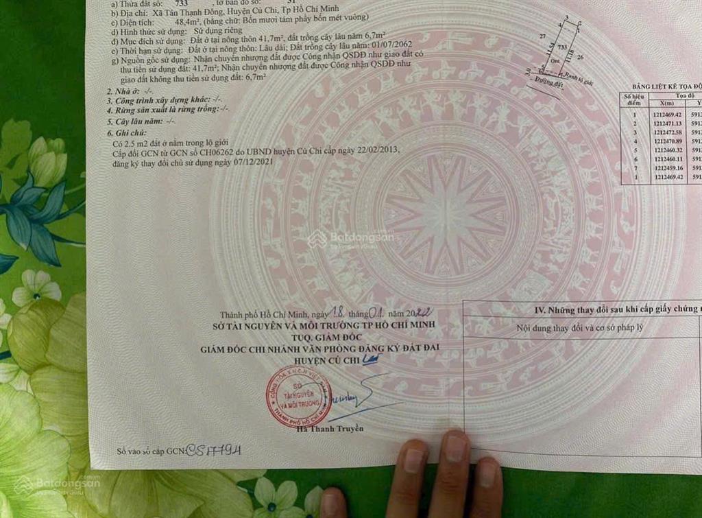 Bán nhà riêng đẹp tại đường nguyễn kim cương, xã tân thạnh đông, củ chi. dt 48m2, giá chỉ 1,530 tỷ