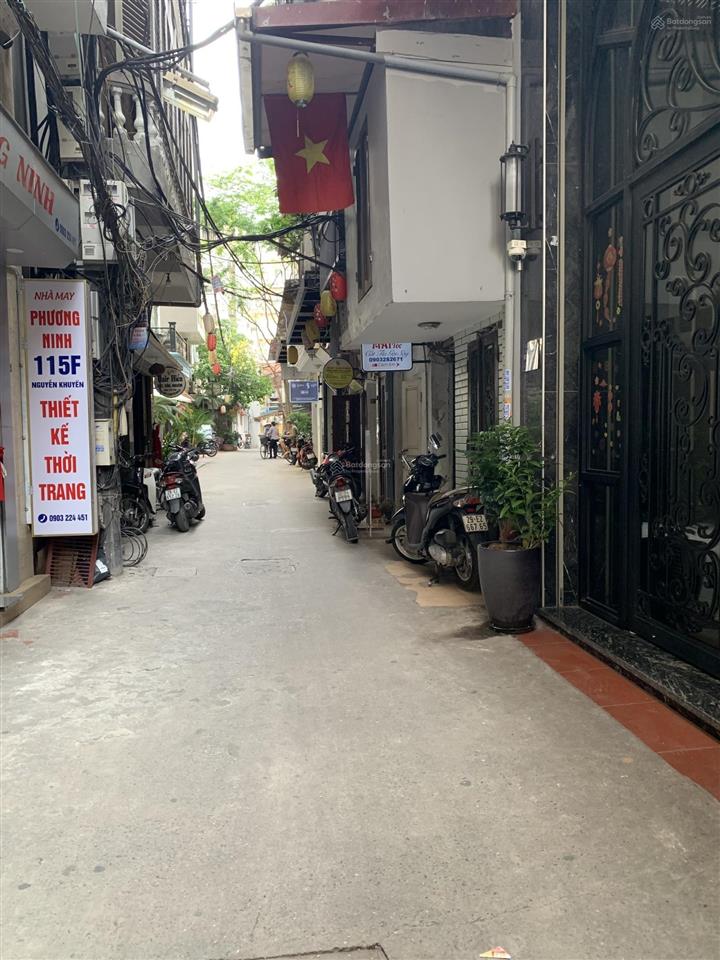 Bán nhà ngõ 115 nguyễn khuyến, đống đa 60m2x4t chỉ 6.5 tỷ kinh doanh gần ô tô ở luôn cạnh văn miếu