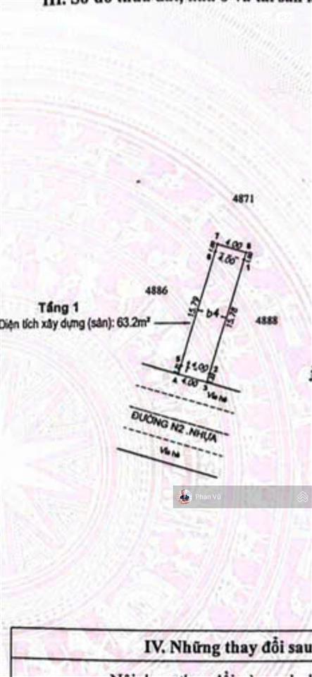 Bán nhà hoàn công 4 lầu đông hòa, dĩ an, giá 5,1 tỷ, 72m2.  0909 290 ***